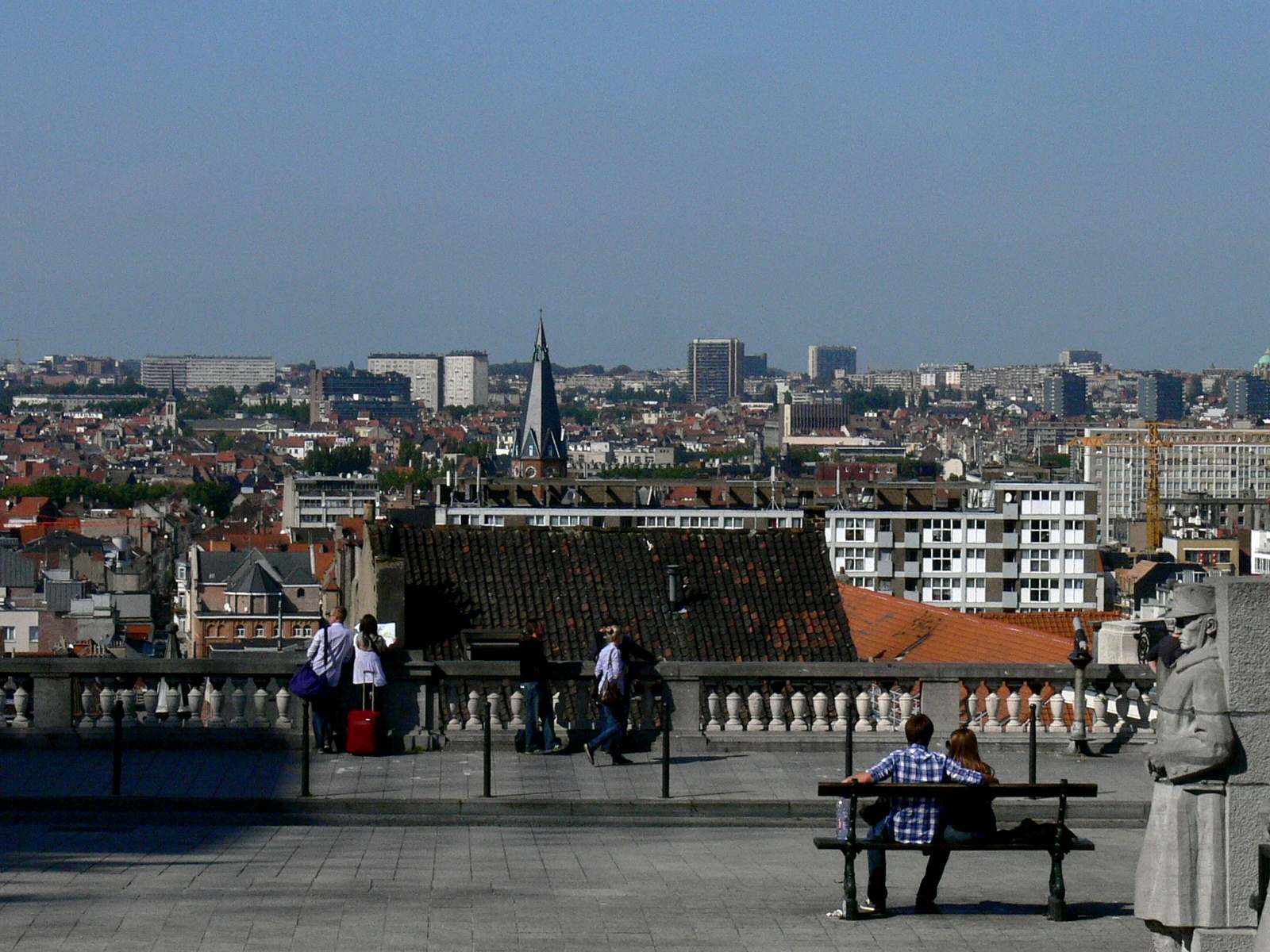 Blick �ber Br�ssel