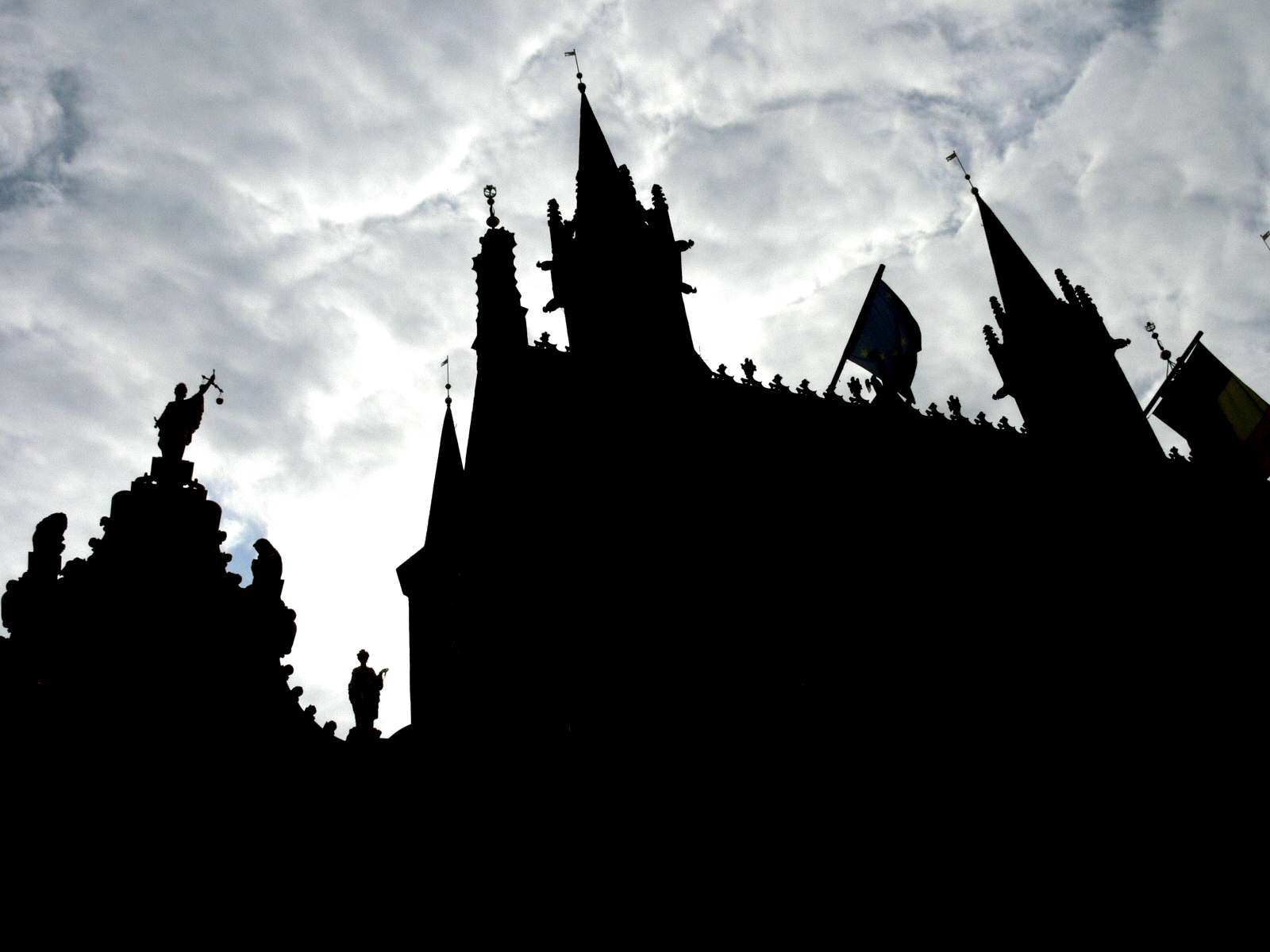 Rathaus von Br�gge