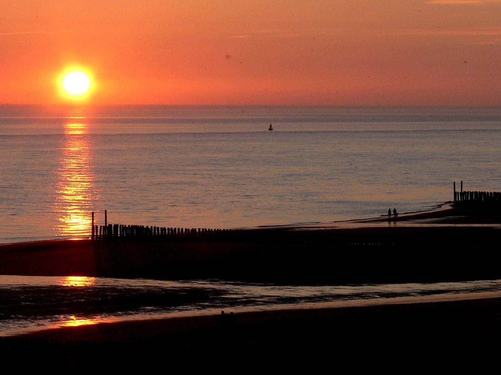 Sonnenuntergang bei Zoutelande